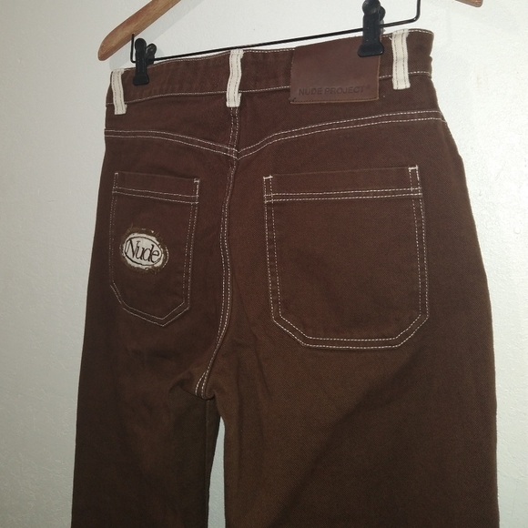 NUDE PROJECT Brown Jeans - Picture 6 of 9